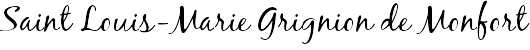 Saint Louis-Marie Grignion de Monfort