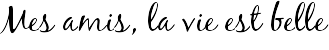 Mes amis, la vie est belle