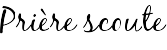 Prière scoute