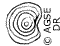 les cercles sont irrégulièrements espacés les cercles sont irrégulièrements espacés