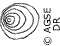 les cercles sont irrégulièrements espacés les cercles sont irrégulièrements espacés